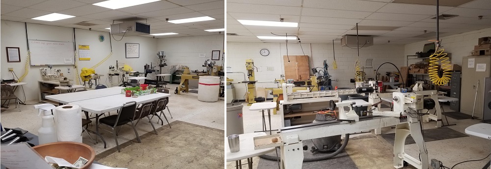 Lathe Room Cleanup 3-6-2021